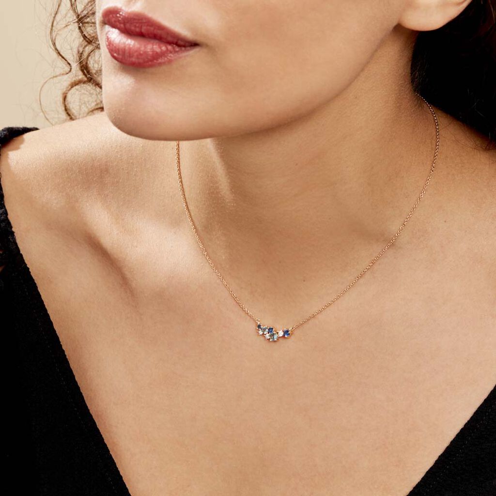 Collier More Plaqué Or Pierre Artificielle - Colliers Femme | Histoire d’Or