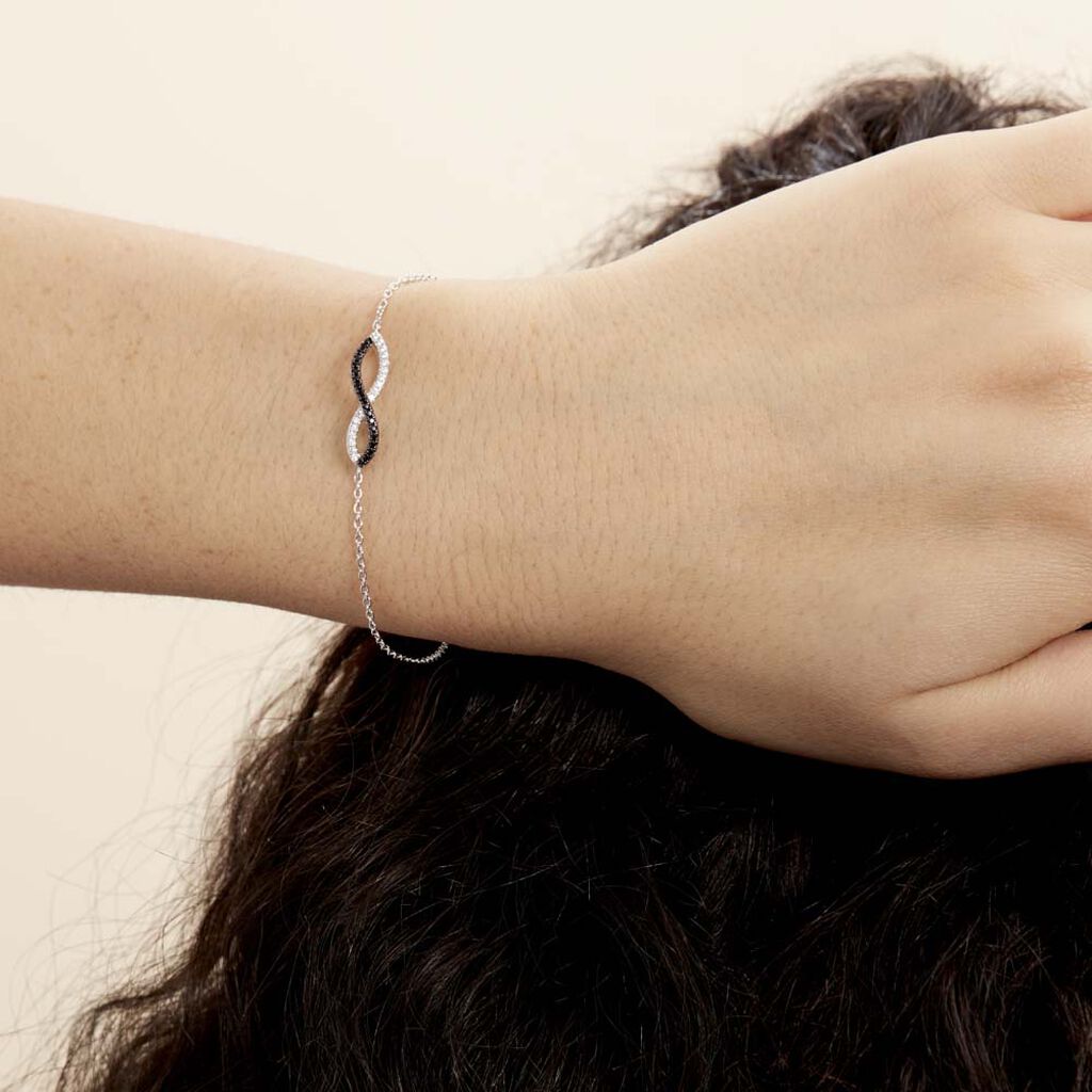 Bracelet Prudentia Argent Blanc Oxyde De Zirconium - Bracelets Femme | Histoire d’Or