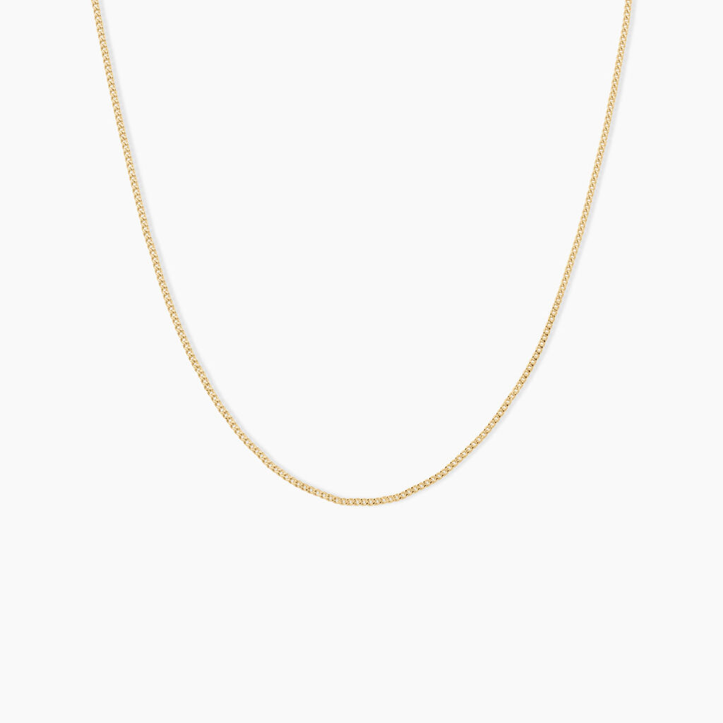 Chaîne Iris Maille Gourmette Or Jaune