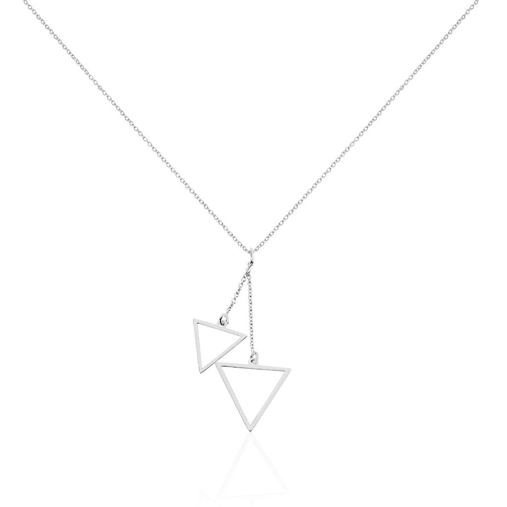 Collier Chayann Argent Blanc - Colliers fantaisie Femme | Histoire d’Or