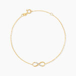 Bracelet Or Jaune Rosius Oxydes De Zirconium - Bracelets Femme | Histoire d&rsquo;Or