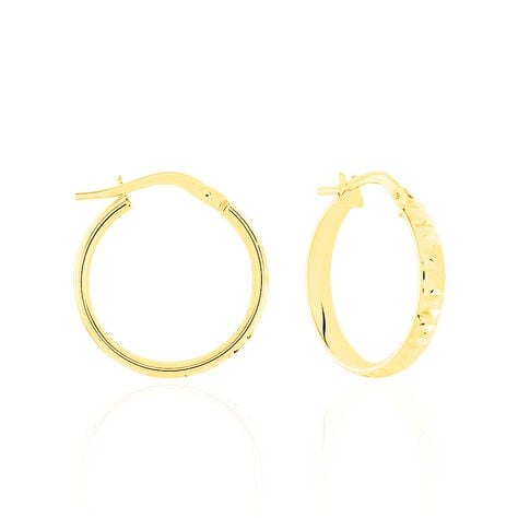 Cr&eacute;oles Sonia Or Jaune - Boucles d'oreilles cr&eacute;oles Femme | Histoire d&rsquo;Or