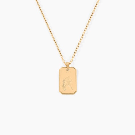 Collier Plaqué Or Quintien - Colliers Zodiaque Homme | Histoire d’Or