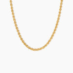 Collier Cordelia Argent Dor&eacute; A L'Or 750/1000 - Bijoux sans pierre Femme | Histoire d&rsquo;Or