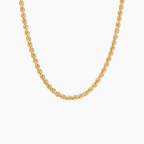 Collier Cordelia Argent Dor&eacute; A L'Or 750/1000 - Bijoux sans pierre Femme | Histoire d&rsquo;Or