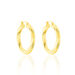 Créoles Yori Or Jaune - Boucles d'oreilles créoles Femme | Histoire d’Or