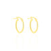 Créoles Telya Or Jaune - Boucles d'oreilles créoles Femme | Histoire d’Or