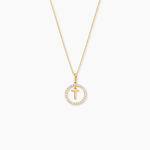 Pendentif Gabe Or Jaune Oxyde De Zirconium - Pendentifs Femme | Histoire d&rsquo;Or