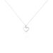Collier Chlora Or Blanc Diamant - Colliers Femme | Histoire d’Or