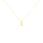 Collier Or Jaune Aenor Motif Etoile De Mer - Colliers Femme | Histoire d&rsquo;Or