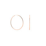 Cr&eacute;oles Argent Rose Olympia - Boucles d'oreilles cr&eacute;oles Femme | Histoire d&rsquo;Or