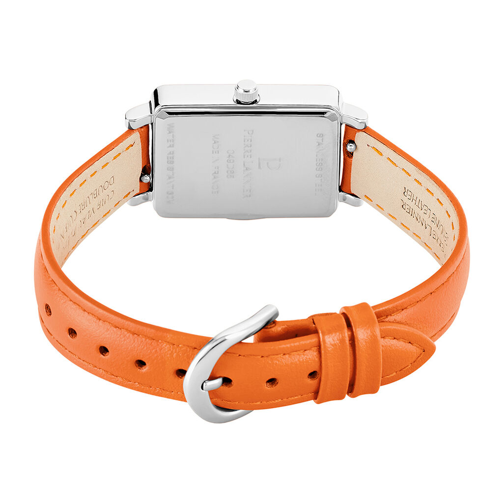 Montre Pierre Lannier Ariane Orange - Montres Femme | Histoire d’Or