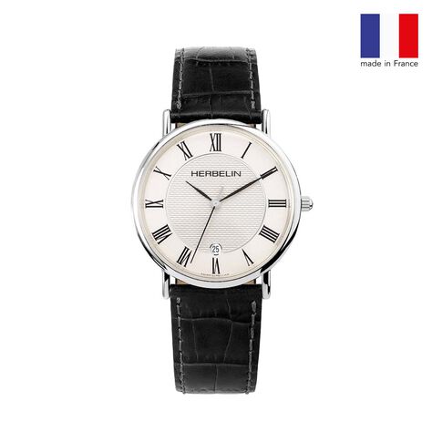 Montre Michel Herbelin Classique Blanc - Montres Homme | Histoire d’Or