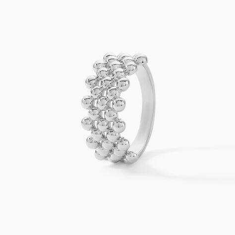 Bague Louisette Argent Blanc - Bagues fantaisie Femme | Histoire d’Or