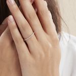 Bague Gizella Or Jaune Diamant - Alliances Femme | Histoire d&rsquo;Or