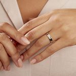 Bague Bryanna Or Bicolore Diamant - Bagues avec pierre Femme | Histoire d&rsquo;Or