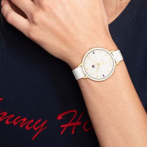 Montre Tommy Hilfiger Florence Blanc - Montres Femme | Histoire d’Or