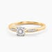 Bague Lakeshia Or Jaune Diamant - Bagues solitaires Femme | Histoire d’Or