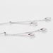 Boucles D'oreilles Pendantes Djime Or Blanc Amethyste - Boucles d'oreilles pendantes Femme | Histoire d’Or