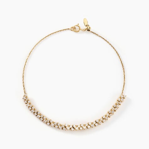 Bracelet Sparkle Or Jaune Oxyde De Zirconium - Bracelets Femme | Histoire d&rsquo;Or