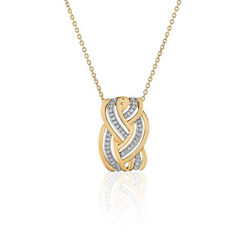 Collier Leopoldine Or Jaune Diamant - Colliers Femme | Histoire d’Or