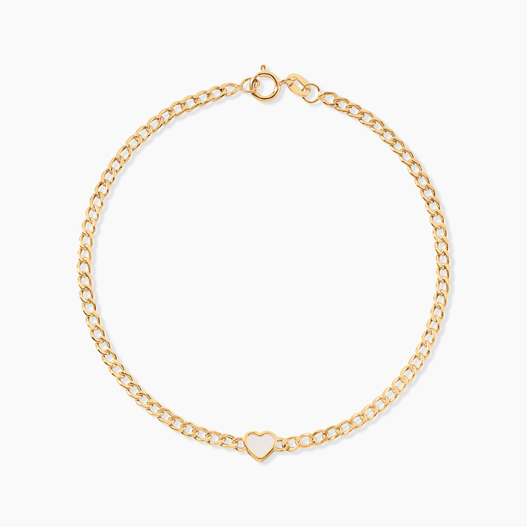 Bracelet Sweetheart Or Jaune Nacre - Bracelets Femme | Histoire d&rsquo;Or