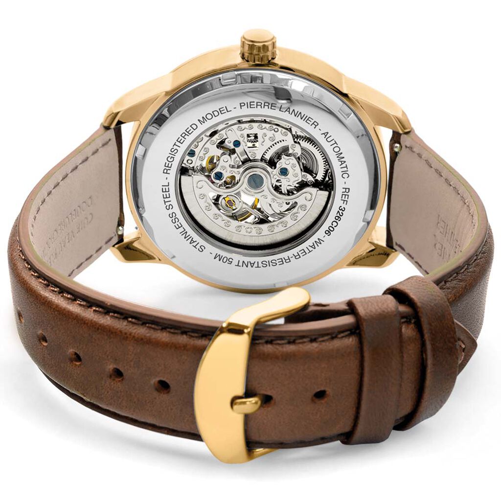 Montre Pierre Lannier Automatique Bleu - Montres Homme | Histoire d’Or