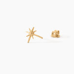 Boucles D'Oreilles Puces Varlam Argent Dor&eacute; A L'Or 750/1000 - Boucles d'oreilles fantaisie Femme | Histoire d&rsquo;Or