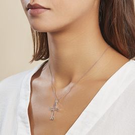 Pendentif Romayssa Argent Blanc - Pendentifs Famille | Histoire d’Or