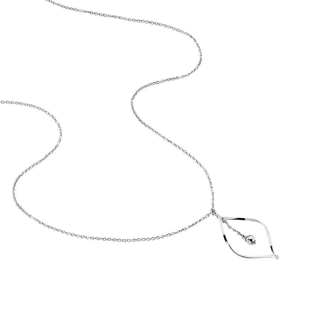 Collier Melaine Argent Blanc - Colliers fantaisie Femme | Histoire d&rsquo;Or