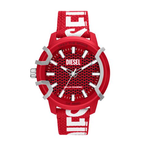 Montre Diesel Fossil Griffed Rouge - Montres Homme | Histoire d’Or