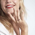 Bague Or Bicolore Bonnie Am&eacute;thyste - Bagues solitaires Femme | Histoire d&rsquo;Or