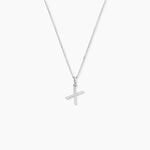 Pendentif Ionia Lettre Or Blanc - Pendentifs Famille | Histoire d&rsquo;Or