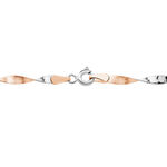 Collier Izar Torsadee Or Bicolore - Chaines Femme | Histoire d&rsquo;Or