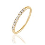 Alliance Eloise Or Jaune Diamant - Alliances Femme | Histoire d&rsquo;Or