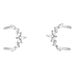 Bracelet Jonc Mahely Argent Blanc Oxyde De Zirconium - Bracelets joncs Femme | Histoire d’Or