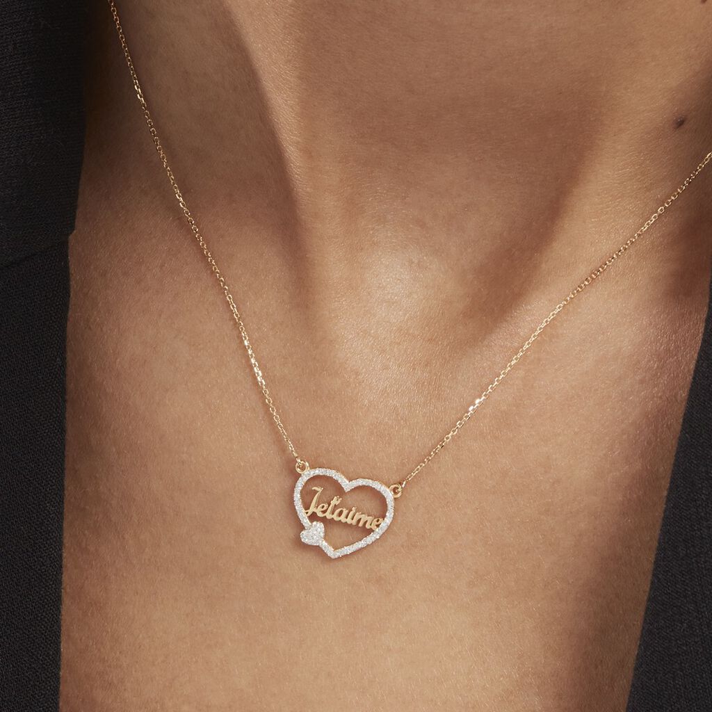 Collier Or Jaune Meria - Colliers Femme | Histoire d’Or