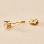 Fermoir Boucle D'oreille Securite Or Jaune - Id&eacute;es cadeaux Famille | Histoire d&rsquo;Or