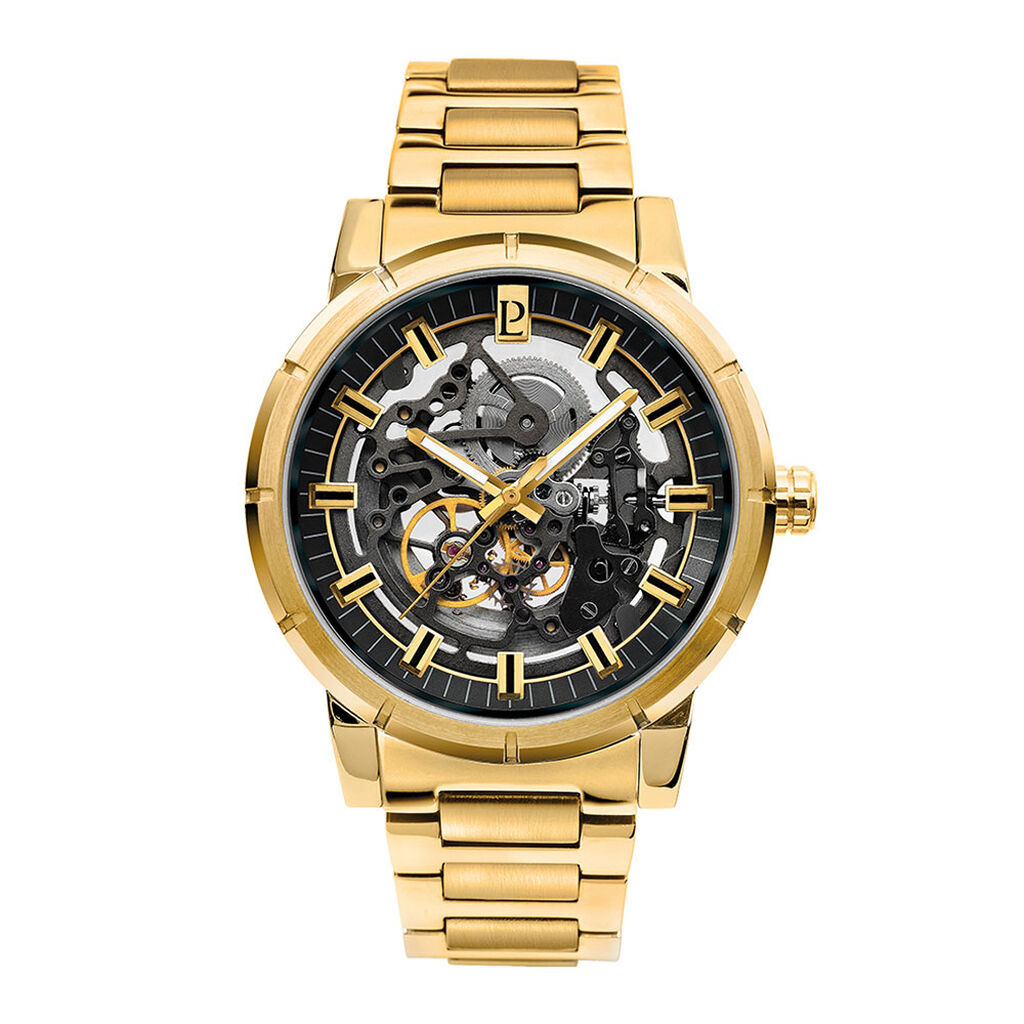 Montre Pierre Lannier Automatique 45 Noir - Montres Homme | Histoire d’Or