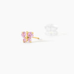 Boucles D'Oreilles Puces Darcie Or Jaune Oxyde De Zirconium - Clous d'oreilles Enfant | Histoire d&rsquo;Or