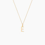 Pendentif Ionia Lettre Or Jaune - Pendentifs Famille | Histoire d&rsquo;Or