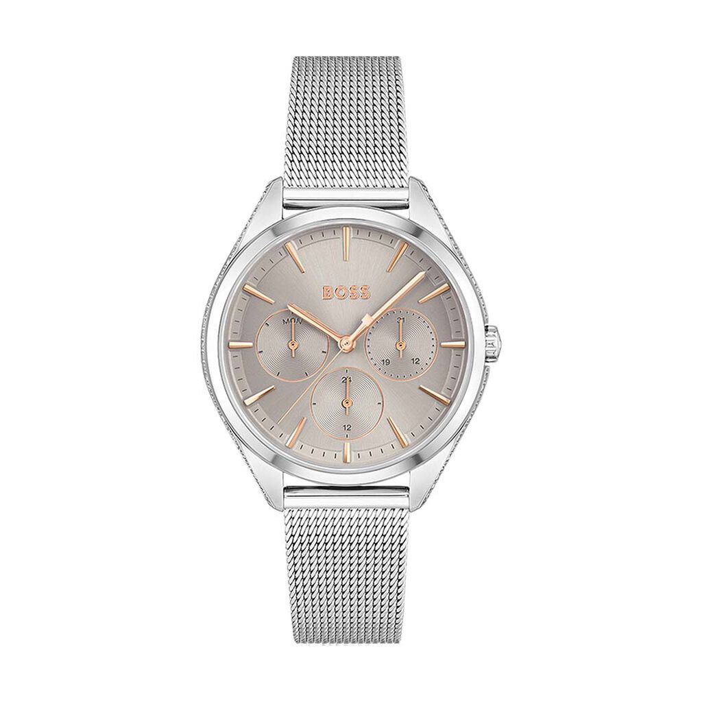 Montre Hugo Boss Saya Beige - Montres Femme | Histoire d’Or