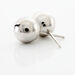 Boucles D'oreilles Puces Fidelia Boule Or Blanc - Clous d'oreilles Femme | Histoire d’Or