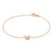 Bracelet Argent Rose Anne-lise Oxyde De Zirconium - Bracelets fantaisie Femme | Histoire d’Or