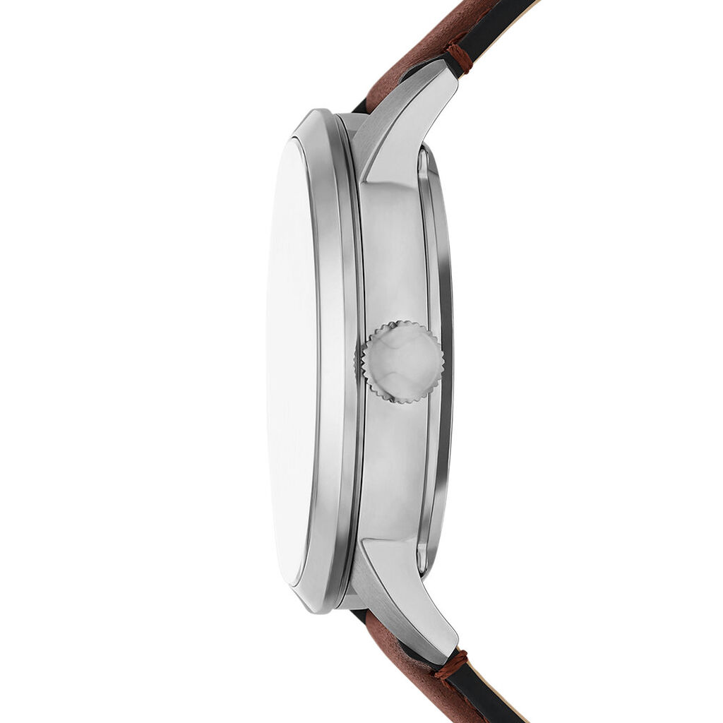 Montre Fossil Townsman Blanc - F&ecirc;te des p&egrave;res Homme | Histoire d&rsquo;Or