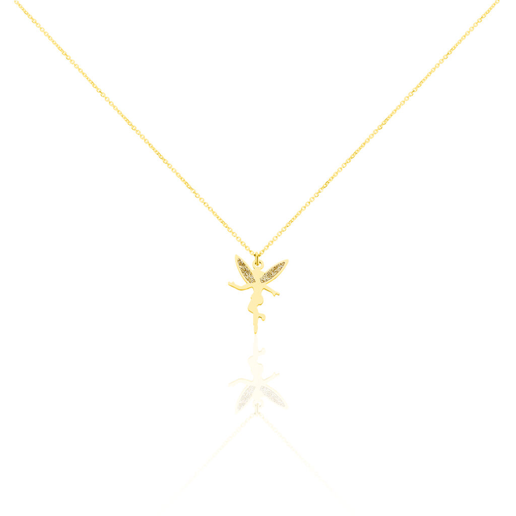 Collier Feelia Or Jaune