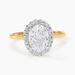 Bague Solitaire Cillie Or Jaune Oxyde De Zirconium - Bagues solitaires Femme | Histoire d’Or