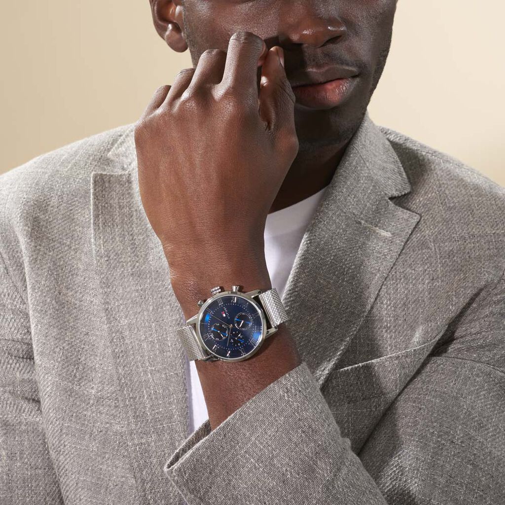 Montre Tommy Hilfiger Kane Bleu - Montres Homme | Histoire d’Or