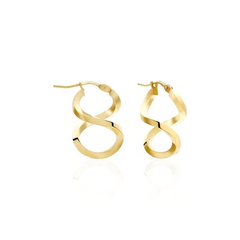 Créoles Helmine Or Jaune - Boucles d'oreilles créoles Femme | Histoire d’Or