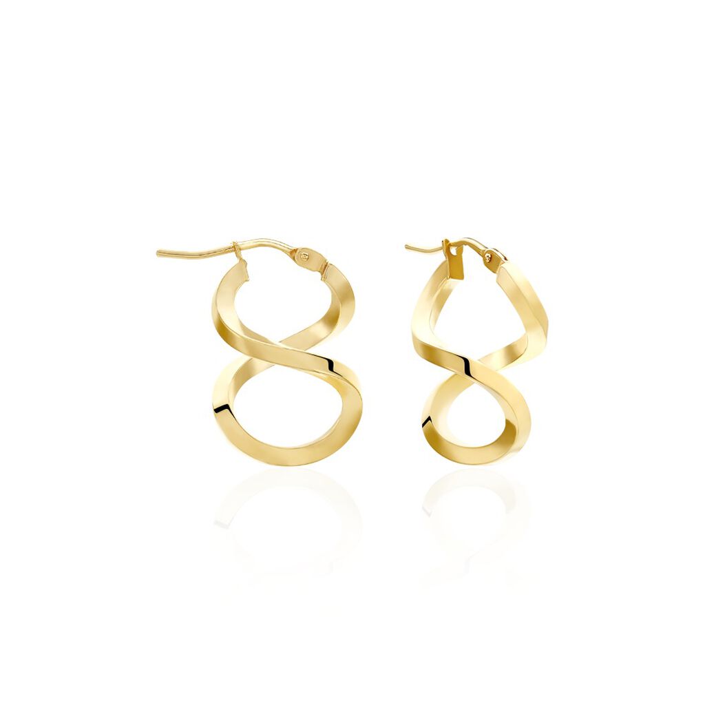 Créoles Helmine Or Jaune